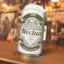 NOCTUA BEER (BRANDING). Design, Traditional illustration, Advertising, Br, ing, Identit, Editorial Design, Graphic Design, Packaging, Product Design, T, pograph, Infographics, Lettering, and Vector Illustration project by Mary Gouveia - 08.17.2016