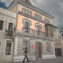 Modelado 3D (Edificio Can Deu - Barcelona). 3D, and Architecture project by Yeray Sánchez - 11.30.2017