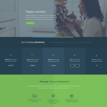 Thrivest, Legal finance website. Un proyecto de Diseño Web de Six Design - 04.12.2017
