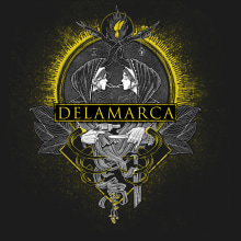 camiseta Delamarca. Un proyecto de Ilustración tradicional de Isaac Matarin - 06.12.2017