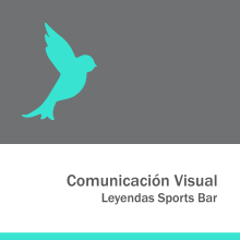 Comunicación Visual en Leyendas Sports Bar. Un proyecto de Diseño gráfico de Mariana Ruibal - 13.12.2017