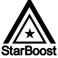 Direction and design for Starboost Company Creator brand identityNuevo proyecto. Artes plásticas projeto de Flavio Ventre - 14.12.2017