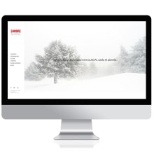 Website Sangre Glacial. UX / UI, Direção de arte, Web Design, e Desenvolvimento Web projeto de Emili Biel - 14.12.2017
