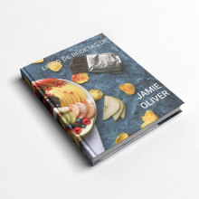 Libro de recetas de Jamie Oliver. Editorial Design project by andrea22698 - 12.15.2017