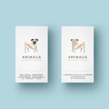 Animalia Logo. Design, and Graphic Design project by Mireia Delgado Vidal - 12.15.2017