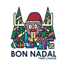 Nadal 2017. Traditional illustration project by Tanit Castán - 12.16.2017