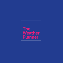 The Weather Planner. Direção de arte, e Design gráfico projeto de Roberto Molina Burguera - 27.12.2017