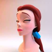 Mi Proyecto del curso: Rigging: articulación facial de un personaje 3D. Un proyecto de 3D y Rigging de Enrique Mallma - 28.12.2017