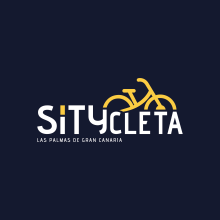 Sitycleta, la bicicleta de Las Palmas de G.C.. Un proyecto de Br e ing e Identidad de Wualá! Diseño Gráfico - 04.01.2018