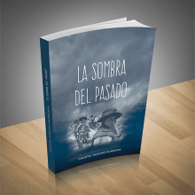 Libro de poemas "La sombra del pasado". Design editorial projeto de Vanesa Barrientos - 05.01.2018