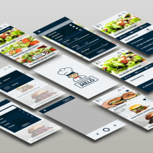 Cocina con Melo- App. Design gráfico, e Design interativo projeto de Andrea Teruel - 11.07.2017
