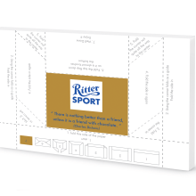 participación_ proyecto "FOLD ME" _ Ritter SPORT. Design, and Product Design project by Milena Clausi - 01.08.2018