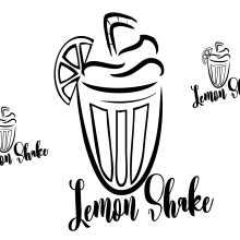Logo Lemon shake. Un proyecto de Diseño gráfico de Cristina Rodríguez Gómez - 09.01.2018
