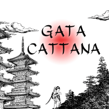 Cartel homenaje Gata Cattana. Un proyecto de Diseño gráfico de Cristina Rodríguez Gómez - 09.01.2018