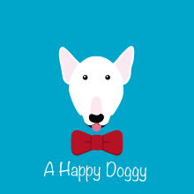 A Happy Doggy. Un proyecto de Diseño, Publicidad, UX / UI, Marketing, Escritura, Cop y writing de Andrea Bertomeu Esteve - 10.01.2018