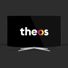 Theos TV Branding. Animation, Br, ing, Identit, and TV project by Víctor Sola Martínez - 01.12.2018