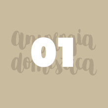Antología Doméstica. Editorial Design, and Graphic Design project by Kale Marrero - 12.20.2016
