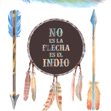 No es la flecha, es el indio!. Un proyecto de Diseño, Ilustración tradicional y Lettering de Alejandro Bottini - 17.01.2018