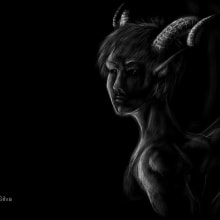 My Demon Character. Un proyecto de Ilustración tradicional y Diseño de personajes de Vanessa Mata da Silva - 18.01.2018