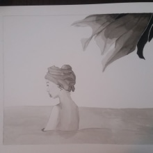 Mi Proyecto del curso: Introducción a la ilustración con tinta china. Traditional illustration project by adele corrado - 01.19.2018