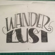 wanderlust / pura vida. Design, Arts, Crafts, Graphic Design, and Lettering project by Tere Poliak - 01.20.2018