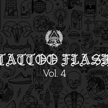 Tattoo Flash 4. Un projet de Design , Illustration traditionnelle, Direction artistique, Design graphique, Art urbain et Illustration vectorielle de Bnomio ™ - 02.11.2016