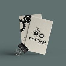 Tryciclo Advisors Rebranding and merchandising. Un proyecto de Br, ing e Identidad y Diseño gráfico de Raquel Páramo - 23.01.2018