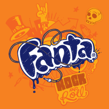 Fanta Edición Especial - Coca Cola Argentina. Design, Illustration, Packaging, and Lettering project by Diego Giaccone - 01.24.2018