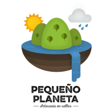 Pequeño Planeta. Un proyecto de Ilustración tradicional y Diseño gráfico de Rubén Megido - 25.03.2017