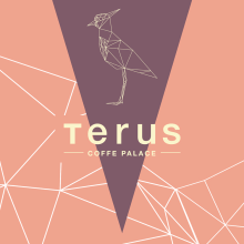 Terus - Coffe Palace. Un proyecto de Br, ing e Identidad, Diseño gráfico y Diseño de producto de Nelson Perez - 25.01.2018