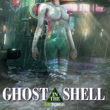 Art of Ghost in the Shell 2017. Projekt z dziedziny Trad, c i jna ilustracja użytkownika Àlex Monagas - 26.01.2018