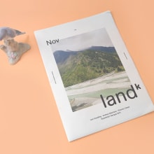 Land-k. Un proyecto de Diseño editorial de Javi al Cuadrado - 29.01.2018