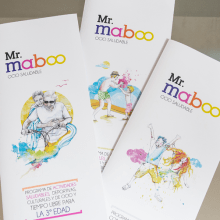 BRANDIN / NAMING. mr. maboo. ocio saludable. Málaga. Br, ing, Identit, Graphic Design, T, pograph, and Naming project by Manuel J. Morente Morente - 01.29.2018