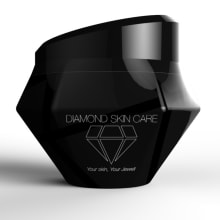 Diamond Beauty Cream Packaging  Ein Projekt aus dem Bereich Design, Industriedesign, Verpackung und Produktdesign von Carlos E. González - 30.03.2017