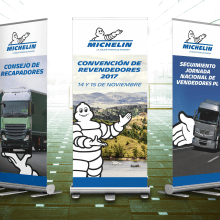 Banners Institucionales - Michelin 2017. Design, and Graphic Design project by Rodrigo Alfaro - 01.30.2018