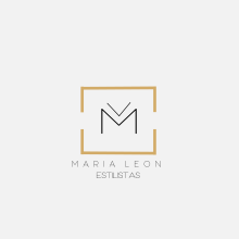 Estilistas María León. Design gráfico projeto de ÓSCAR MARTÍN RUBIO - 13.01.2018