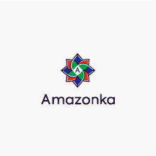 Logotipo Amazonka - . Un proyecto de Diseño y Diseño gráfico de Margarita Noskova - 01.02.2018