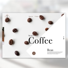 Its time to coffee bean. Un proyecto de UX / UI, Dirección de arte y Diseño interactivo de Samuel Castillo - 01.02.2018