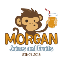 MORGAN Juices and Fruits. Design de personagens e Ilustração vetorial projeto de Rubén Salazar - 01.02.2018