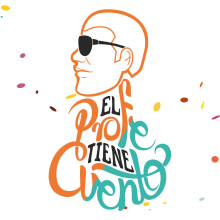 Logo "El profe tiene cuento". Design gráfico e Ilustração vetorial projeto de Juan Daniel Velasco Lopez - 06.06.2016