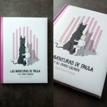 Ilustraciones "Las Aventuras de Paula". Ilustração tradicional projeto de Adrián Pereda Pascual - 07.02.2018