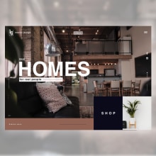 Real homes for real people. UX / UI, Arquitetura, Direção de arte, e Design de interiores projeto de Samuel Castillo - 10.02.2018