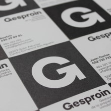 Gesproin. Design gráfico projeto de Nicanor Fernández Fernández - 12.02.2018