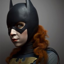 Gotham Characters: Batgirl and Robin. Een project van Traditionele illustratie, 3D y Ontwerp van personages van Rebeca Puebla - 12.02.2018