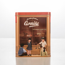 Packaging Carmiña. Un proyecto de Diseño, Ilustración tradicional, Br, ing e Identidad, Packaging y Retoque fotográfico de Cristina de Blas Dilla - 15.02.2018