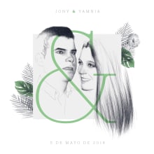 JONY & YAMNIA (Ilustración). Ilustração tradicional projeto de Luis López Rodríguez - 15.02.2018