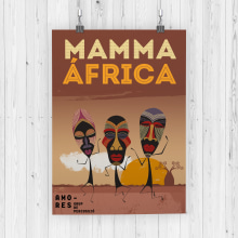 Mamma África. Graphic Design project by Pilar Rodríguez - 02.16.2018
