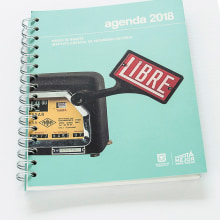 Agenda libre 2018. Museo de Bogotá.. Editorial Design project by Jessica Acosta - 11.16.2017