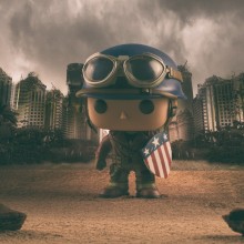 El Capitán América en la II Guerra Mundial.. Un proyecto de Fotografía de David Brat - 16.02.2018