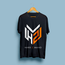 Proyecto diseño de camisetas Hard2Mano. Design, Costume Design, and Graphic Design project by Laprea Carsag - 02.18.2018